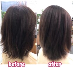 ノンアイロン・弱酸性縮毛矯正『エアーストレート』