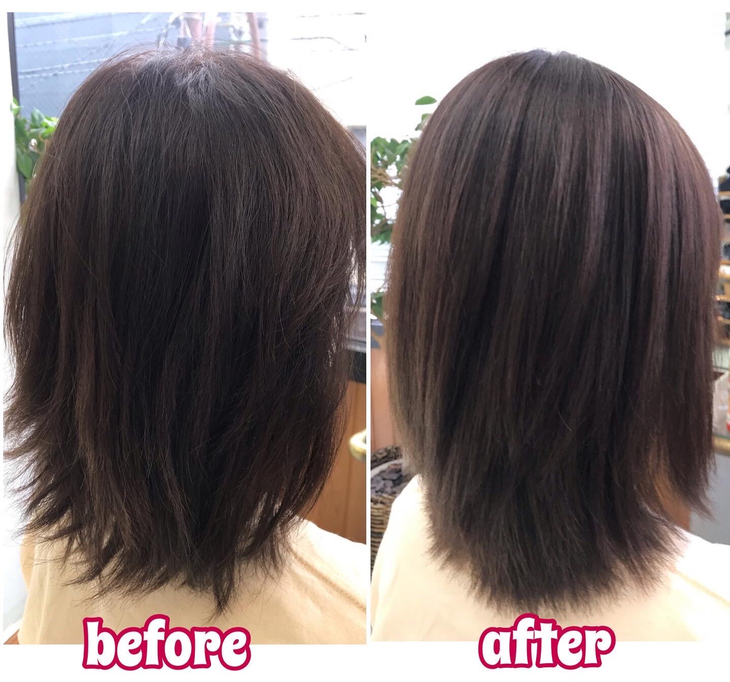 ノンアイロン・弱酸性縮毛矯正『エアーストレート』