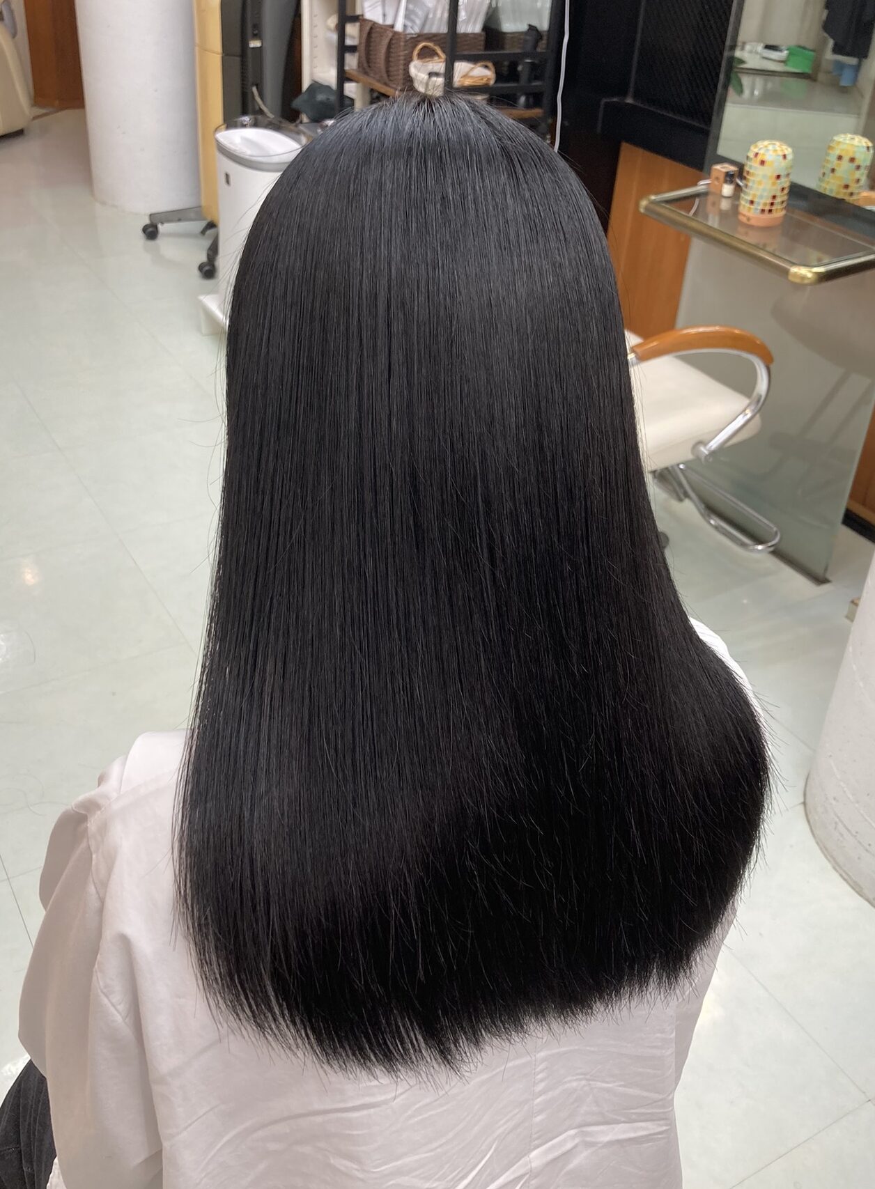 「エアーストレート」＆「輝髪ザクロペインター」施術事例