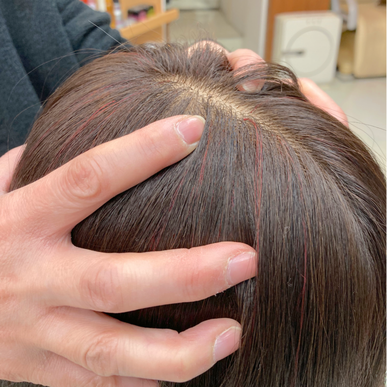 「強髪プログラム」血行促進マッサージ